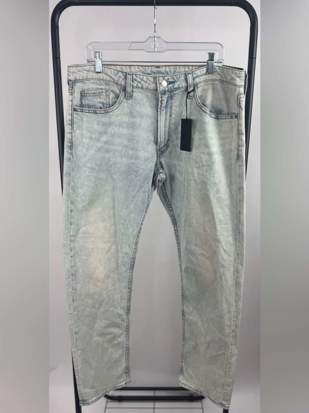 Bonobos Slim Fit Jeans 35x32 Light Wash Stretch Denim Men’s - Picture 2 of 6